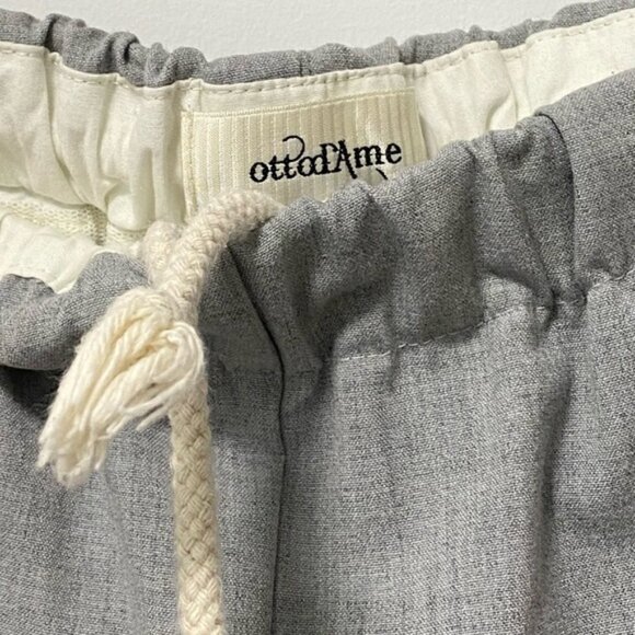 Ottod’Ame Tailored Elastic Waist Pants Gray Made in Italy — Size US 6 - Picture 6 of 8
